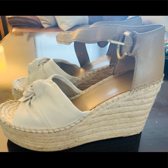 Marc Fisher Off white and tan Espadrilles - Picture 2 of 4
